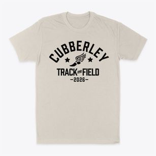 Cubberley Elementary School Track and Field Classic Dad T-Shirt