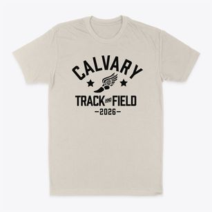 Calvary Baptist Church School Track and Field Classic Dad T-Shirt