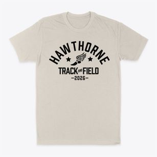 Hawthorne Elementary School Track and Field Classic Dad T-Shirt
