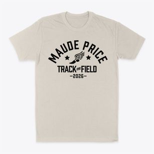 Maude Price Elementary School Track and Field Classic Dad T-Shirt