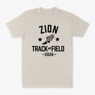 Zion Lutheran School Track and Field Classic Dad T-Shirt
