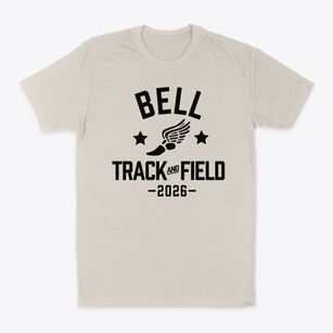 Bell Junior High School Track and Field Classic Dad T-Shirt