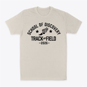 School Of Discovery Track and Field Classic Dad T-Shirt
