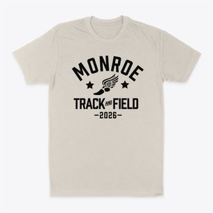 Monroe Elementary School Track and Field Classic Dad T-Shirt
