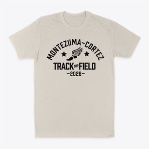 Montezuma-cortez High School Track and Field Classic Dad T-Shirt
