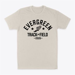 Evergreen High School Track and Field Classic Dad T-Shirt