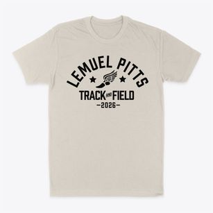 Lemuel Pitts Middle School Track and Field Classic Dad T-Shirt