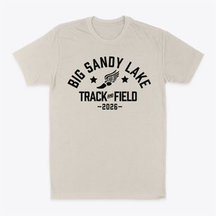 Big Sandy Lake School Track and Field Classic Dad T-Shirt