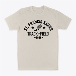 Saint Francis Xavier Elementary School Track and Field Classic Dad T-Shirt
