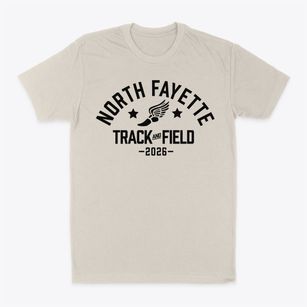 North Fayette Elementary School Track and Field Classic Dad T-Shirt