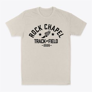 Rock Chapel Elementary School Track and Field Classic Dad T-Shirt