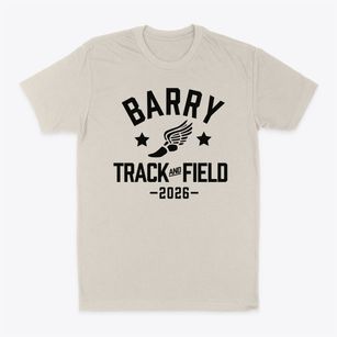 Barry Elementary School Track and Field Classic Dad T-Shirt
