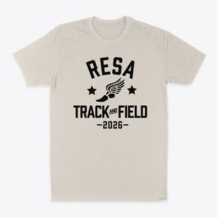 Resa Academy Track and Field Classic Dad T-Shirt
