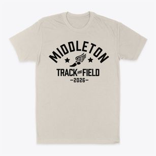 Middleton High School Track and Field Classic Dad T-Shirt
