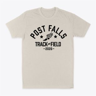 Post Falls High School Track and Field Classic Dad T-Shirt