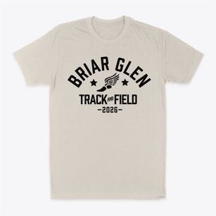 Briar Glen Elementary School Track and Field Classic Dad T-Shirt