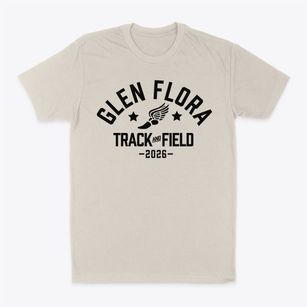 Glen Flora Elementary School Track and Field Classic Dad T-Shirt