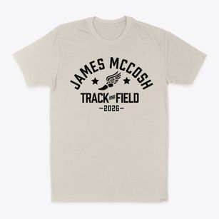 James Mccosh Intermediate School Track and Field Classic Dad T-Shirt