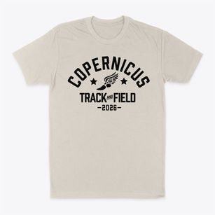 Copernicus Elementary School Track and Field Classic Dad T-Shirt