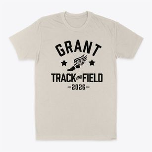 Grant Elementary School Track and Field Classic Dad T-Shirt