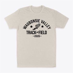 Waubonsie Valley High School Track and Field Classic Dad T-Shirt