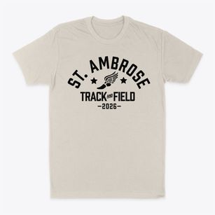 Saint Ambrose School Track and Field Classic Dad T-Shirt