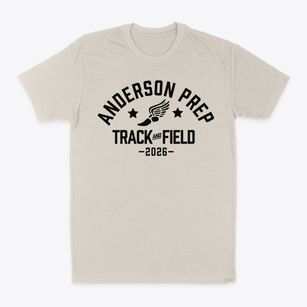 Anderson Preparatory Academy Track and Field Classic Dad T-Shirt