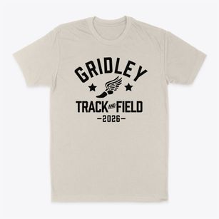 Gridley Middle School Track and Field Classic Dad T-Shirt
