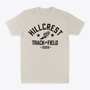 Hillcrest Elementary School Track and Field Classic Dad T-Shirt