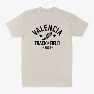 Valencia Middle School Track and Field Classic Dad T-Shirt