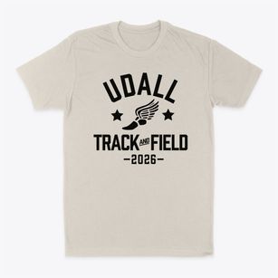 Udall Elementary School Track and Field Classic Dad T-Shirt