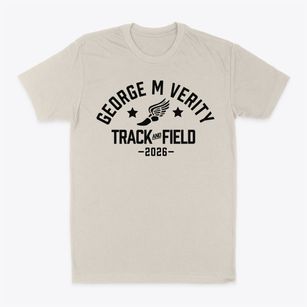 George M Verity Middle School Track and Field Classic Dad T-Shirt