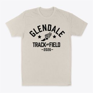 Glendale Elementary School Track and Field Classic Dad T-Shirt