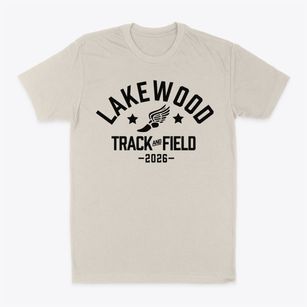 Lakewood Middle School Track and Field Classic Dad T-Shirt