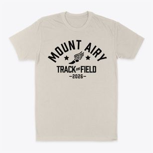 Mount Airy Middle School Track and Field Classic Dad T-Shirt