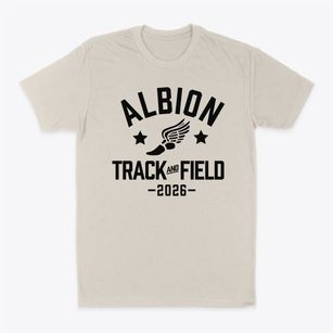 Albion Middle School Track and Field Classic Dad T-Shirt