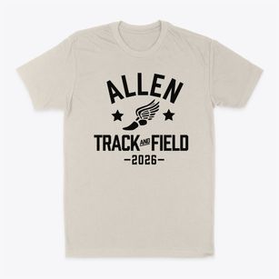 Allen Baptist School Track and Field Classic Dad T-Shirt