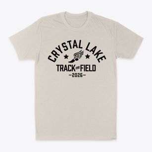 Crystal Lake Elementary School Track and Field Classic Dad T-Shirt