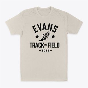 Evans Elementary School Track and Field Classic Dad T-Shirt