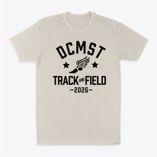 Dearborn Center For Math, Science, And Technology Track and Field Classic Dad T-Shirt