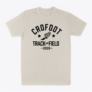 Crofoot Elementary School Track and Field Classic Dad T-Shirt