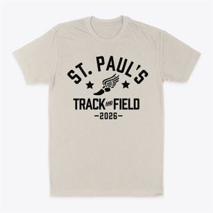 Saint Paul's Lutheran School Track and Field Classic Dad T-Shirt
