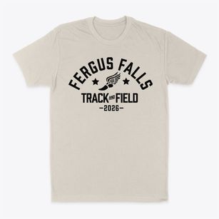 Fergus Falls Middle School Track and Field Classic Dad T-Shirt