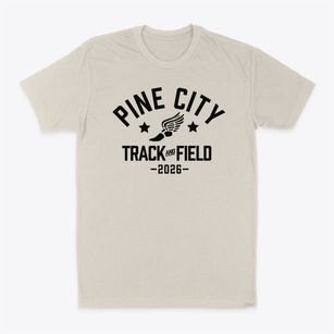 Pine City High School Track and Field Classic Dad T-Shirt