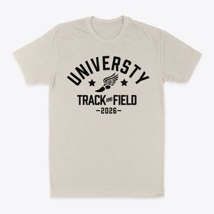 Universty Christian School Track and Field Classic Dad T-Shirt
