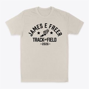 James E Freer Elementary School Track and Field Classic Dad T-Shirt