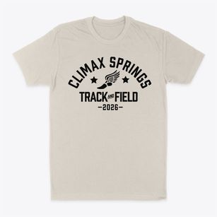 Climax Springs High School Track and Field Classic Dad T-Shirt