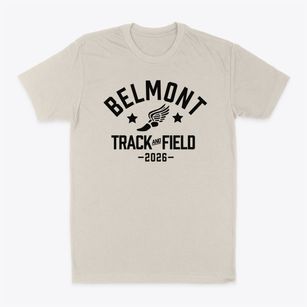 Belmont School Track and Field Classic Dad T-Shirt