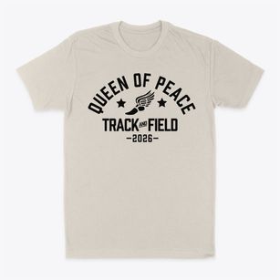 Queen Of Peace Parish Track and Field Classic Dad T-Shirt