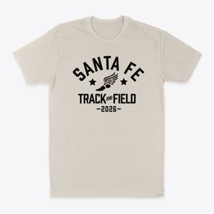 Santa Fe Elementary School Track and Field Classic Dad T-Shirt